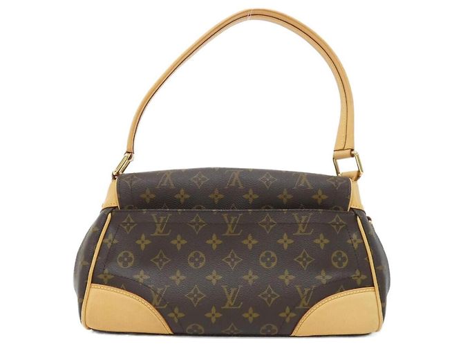 Borsa a Spalla Louis Vuitton Monogram Beverly MM Marrone - vista 2