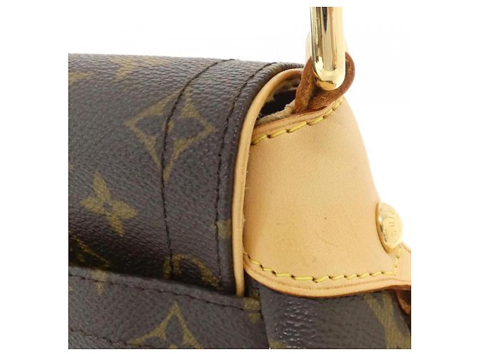 Borsa a Spalla Louis Vuitton Monogram Beverly MM Marrone - vista 4