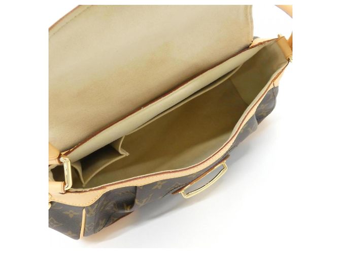 Borsa a Spalla Louis Vuitton Monogram Beverly MM Marrone - vista 7