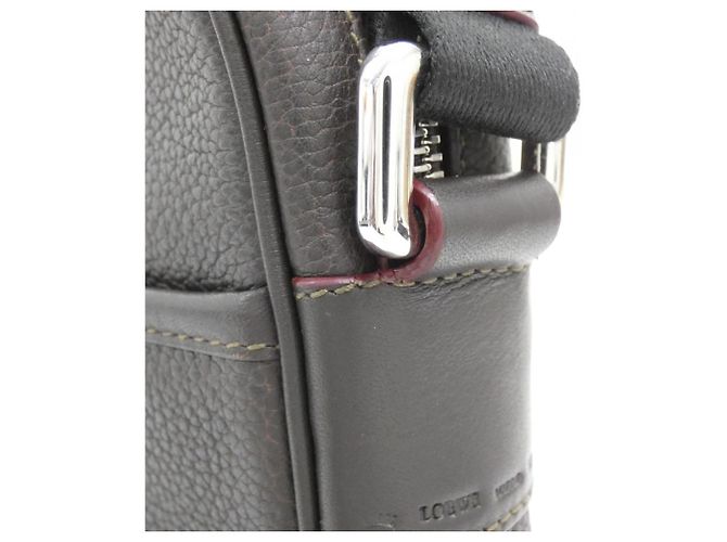 Borsa a Spalla Loewe 323 26 B06 Marrone scuro - vista 5