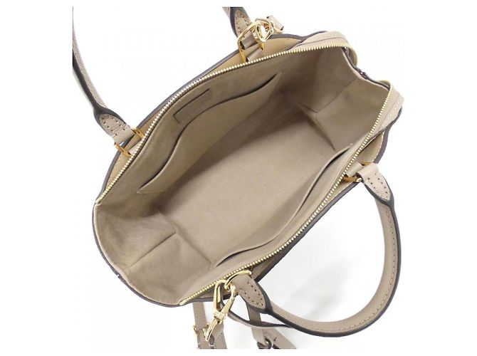 Borsa Louis Vuitton Bicolor Monogram Empreinte Petit Palais PM Grigio - vista 6