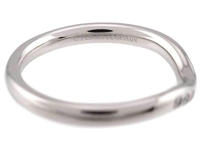 Tiffany & Co. Platin-Ring mit geschwungener Form - Ansicht 3