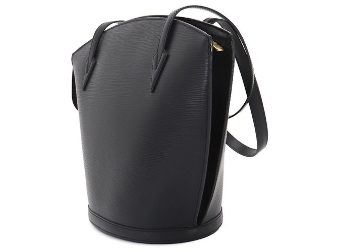 Borsa Tote Louis Vuitton Epi Saint Jacques Nero - vista 2