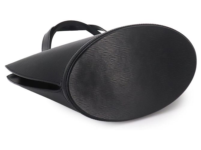 Borsa Tote Louis Vuitton Epi Saint Jacques Nero - vista 3