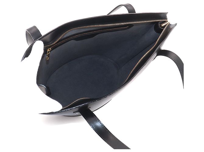 Borsa Tote Louis Vuitton Epi Saint Jacques Nero - vista 5