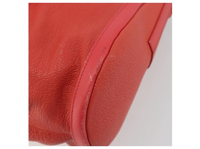 Bulgari Borsa BVLGARI in pelle Pink Gold Auth 183638A Rosa D'oro - vista 15