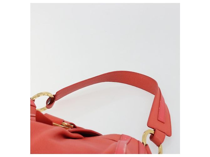 Bulgari Borsa BVLGARI in pelle Pink Gold Auth 183638A Rosa D'oro - vista 8