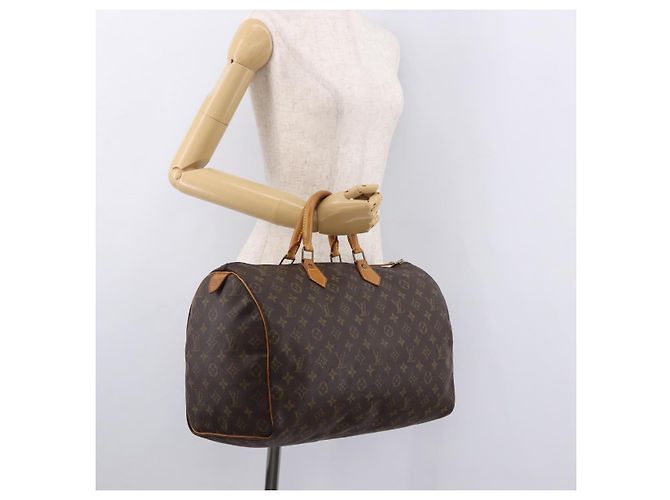 LOUIS VUITTON Borsa Monogram Speedy 40 M41522 LV Auth 183964A Monogramma - vista 21