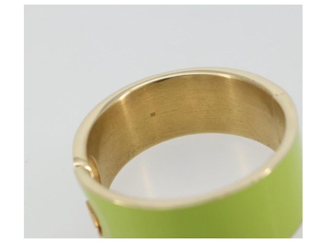 Bracciale rigido GUCCI in metallo S Verde Auth yk20445M - vista 10