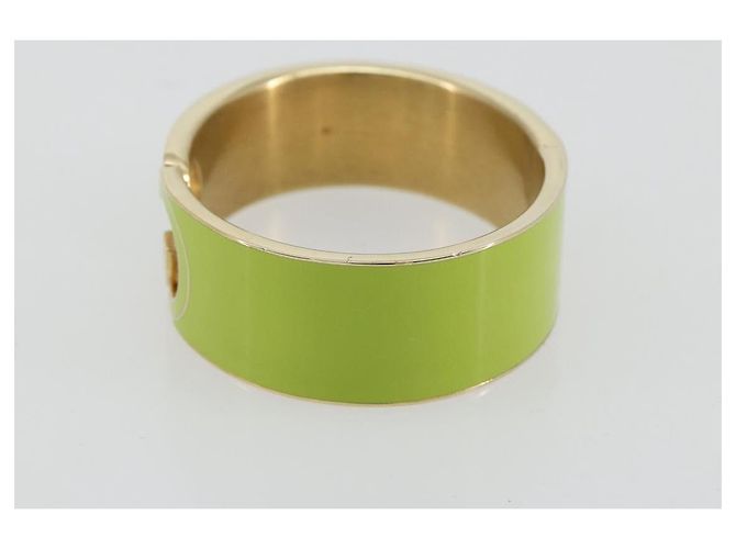 Bracciale rigido GUCCI in metallo S Verde Auth yk20445M - vista 3
