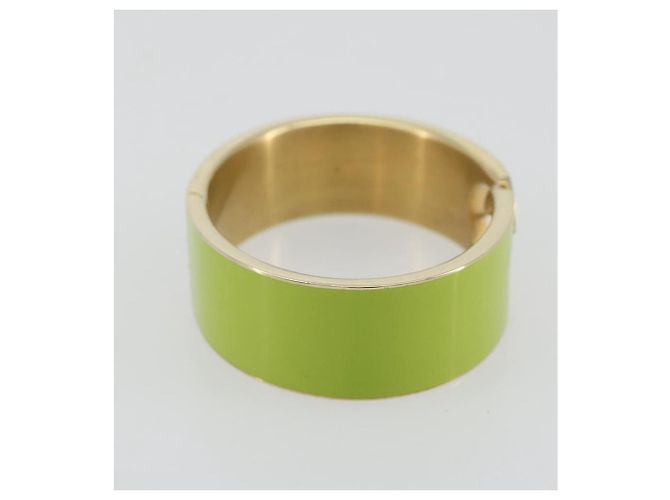 Bracciale rigido GUCCI in metallo S Verde Auth yk20445M - vista 4