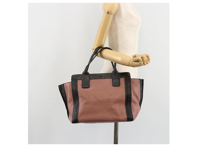Chloé Borsa Chloe Alice in pelle rosa e oro autentica gh2042 D'oro - vista 20