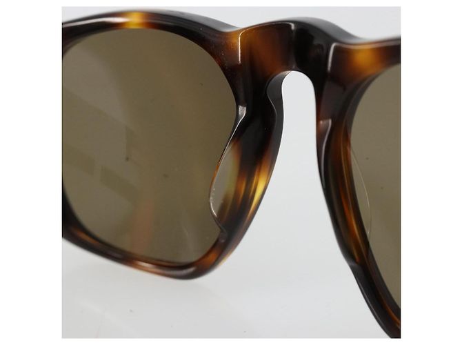 Gafas de sol CHANEL de Plástico Marrón Oro CC Auth yk20489M Castaño Dorado - vista 9