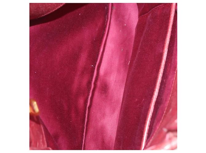 Borsa a mano Miu Miu Matelasse in pelle 2way Rosa Oro Auth gh2131 D'oro - vista 23