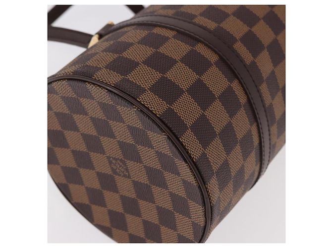 LOUIS VUITTON Borsa Papillon 30 Damier Ebene N51303 LV Auth 183697V - vista 14