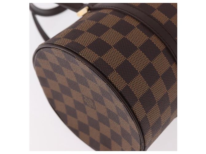 LOUIS VUITTON Borsa Papillon 30 Damier Ebene N51303 LV Auth 183697V - vista 16