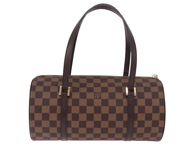 LOUIS VUITTON Borsa Papillon 30 Damier Ebene N51303 LV Auth 183697V - vista 2