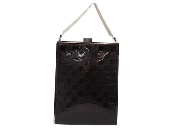 LOUIS VUITTON Bolsa Damier Vernis Anju GM Vermelho Carmine N92108 LV Auth bs35470 - vista 13