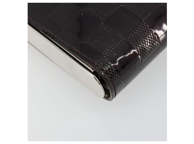 LOUIS VUITTON Bolsa Damier Vernis Anju GM Vermelho Carmine N92108 LV Auth bs35470 - vista 15