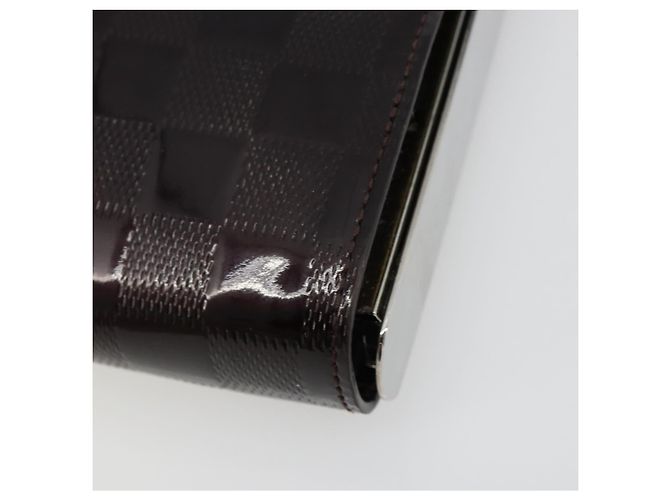 LOUIS VUITTON Bolsa Damier Vernis Anju GM Vermelho Carmine N92108 LV Auth bs35470 - vista 16