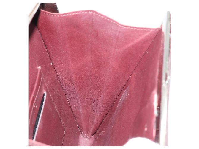 LOUIS VUITTON Bolsa Damier Vernis Anju GM Vermelho Carmine N92108 LV Auth bs35470 - vista 20