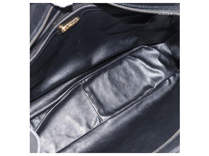 Borsa FENDI in pelle nera e oro Auth bs35415 Nero D'oro - vista 10