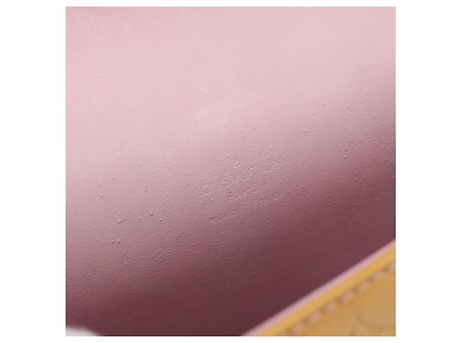 LOUIS VUITTON Monogram Vernis Spring Street Hand Bag Pink M91033 LV Auth 183622 - vista 18