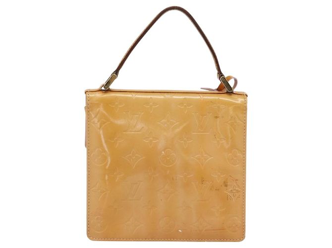 LOUIS VUITTON Monogram Vernis Spring Street Hand Bag Pink M91033 LV Auth 183622 - vista 2