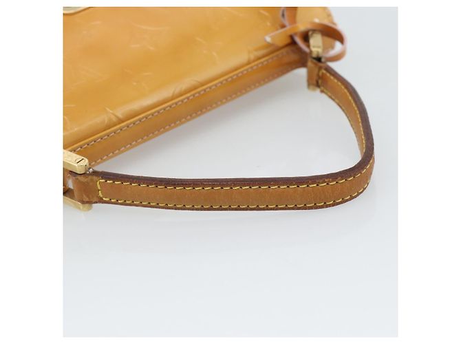 LOUIS VUITTON Monogram Vernis Spring Street Hand Bag Pink M91033 LV Auth 183622 - vista 7