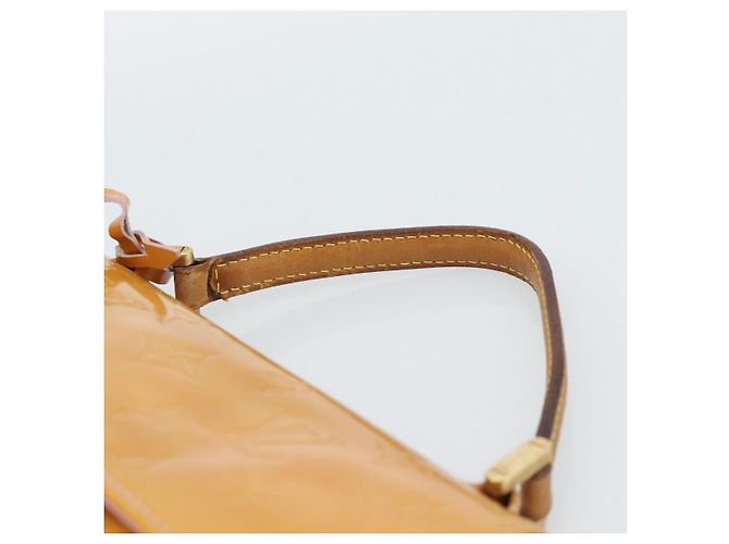 LOUIS VUITTON Monogram Vernis Spring Street Hand Bag Pink M91033 LV Auth 183622 - vista 8