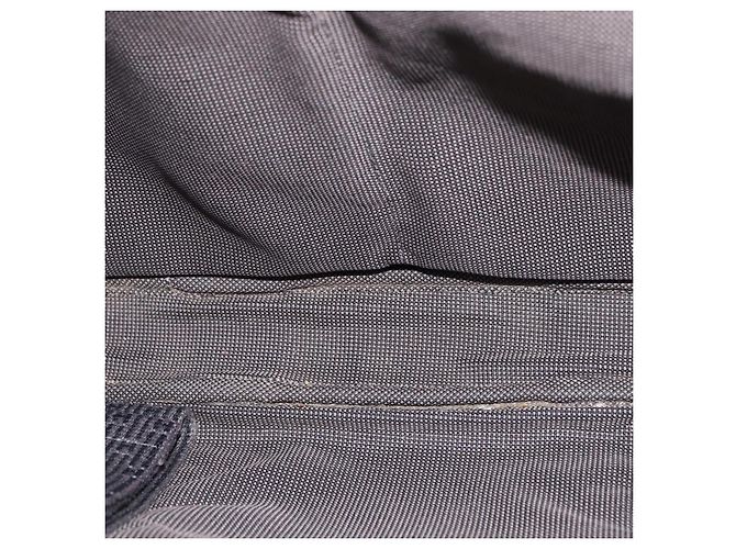Hermès HERMES Her Line Borsa in tela nera argento Auth bs35384 Nero - vista 10