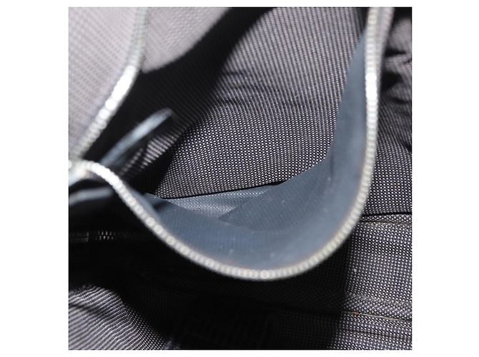 Hermès HERMES Her Line Borsa in tela nera argento Auth bs35384 Nero - vista 11