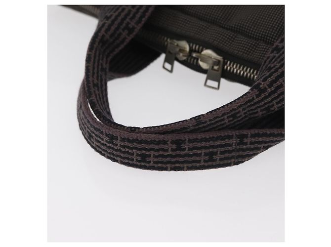 Hermès HERMES Her Line Borsa in tela nera argento Auth bs35384 Nero - vista 7