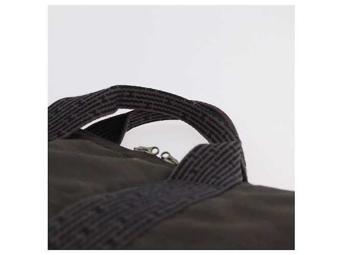 Hermès HERMES Her Line Borsa in tela nera argento Auth bs35384 Nero - vista 8