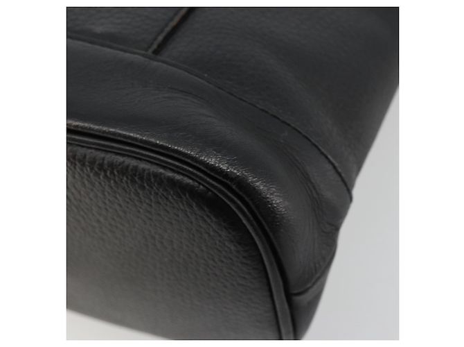 Bolso Burberry de cuero negro y dorado auténtico am11764 - vista 15