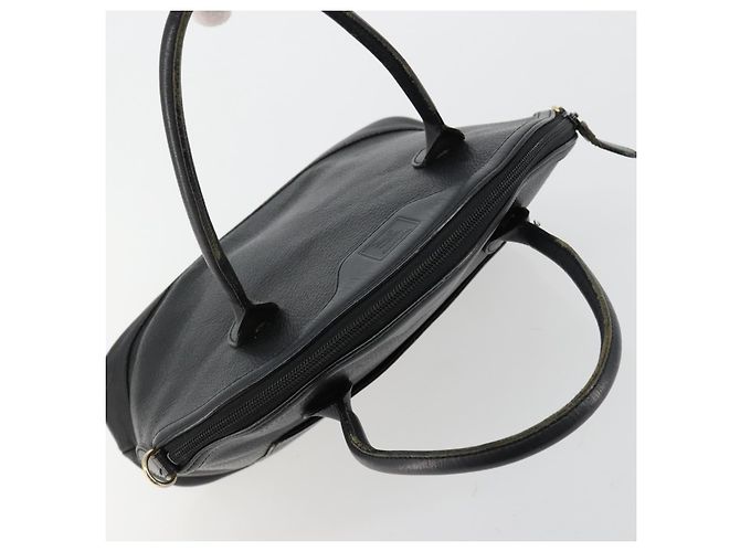 Bolso Burberry de cuero negro y dorado auténtico am11764 - vista 6