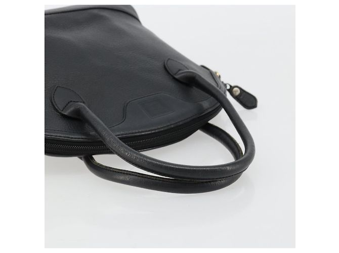 Bolso Burberry de cuero negro y dorado auténtico am11764 - vista 7