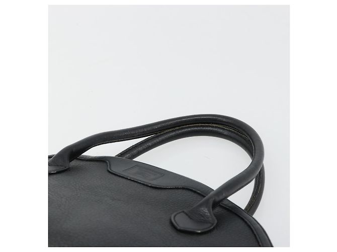 Bolso Burberry de cuero negro y dorado auténtico am11764 - vista 8