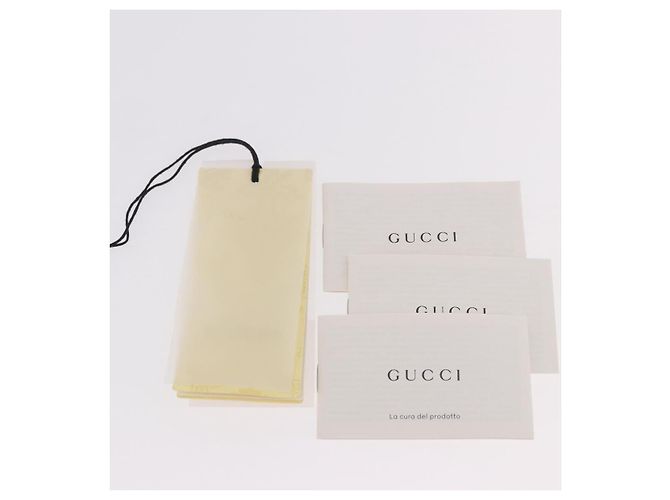 GUCCI Sherry Line marsupio in tela Navy Silver Red 502095 Auth 183094M - vista 11