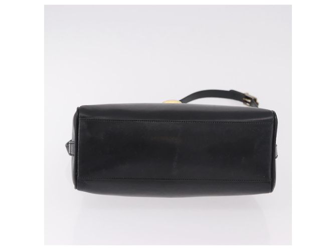 Borsa a Spalla GUCCI in Pelle Blu Navy e Oro Auth 184456 D'oro - vista 5