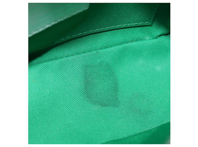 LOUIS VUITTON Monogram Everyday Mini Soft Trunk Bag Green M80816 Auth 182630M Verde Monogramma - vista 11