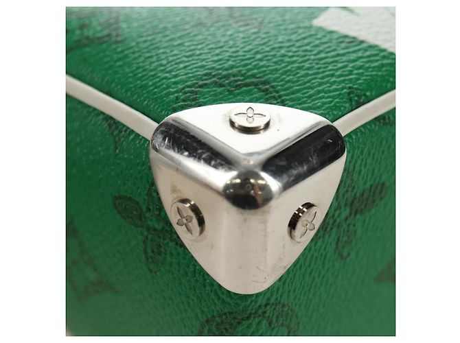 LOUIS VUITTON Monogram Everyday Mini Soft Trunk Bag Green M80816 Auth 182630M Verde Monogramma - vista 15