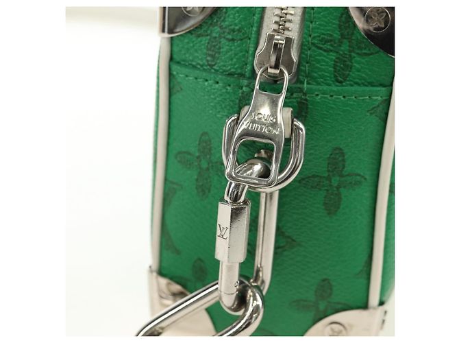 LOUIS VUITTON Monogram Everyday Mini Soft Trunk Bag Green M80816 Auth 182630M Verde Monogramma - vista 22