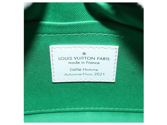LOUIS VUITTON Monogram Everyday Mini Soft Trunk Bag Green M80816 Auth 182630M Verde Monogramma - vista 9