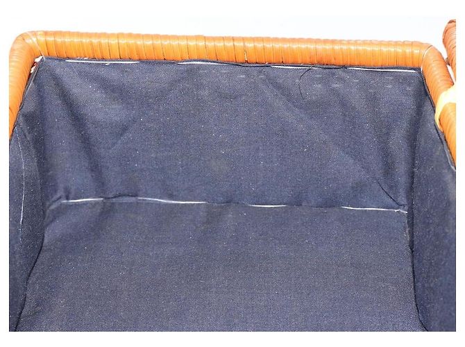 Borsa a mano GIVENCHY in rattan marrone Auth 183783A - vista 21