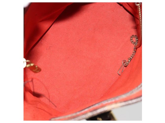 LOUIS VUITTON Borsa a Spalla Damier Ebene Marais N42240 LV Auth 183460 - vista 11