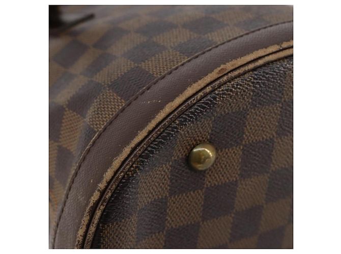 LOUIS VUITTON Borsa a Spalla Damier Ebene Marais N42240 LV Auth 183460 - vista 14
