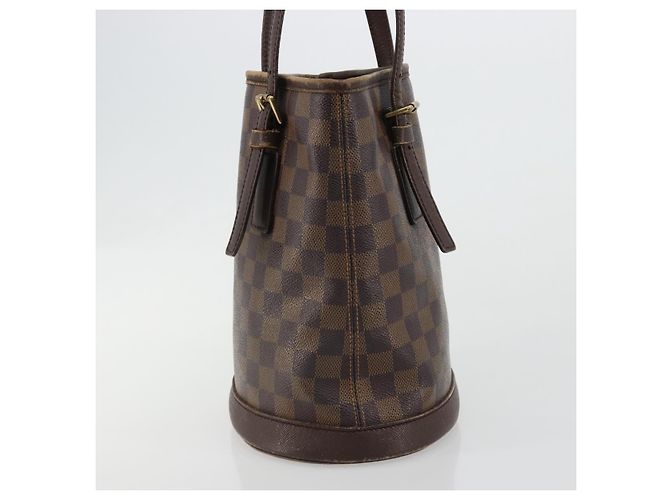 LOUIS VUITTON Borsa a Spalla Damier Ebene Marais N42240 LV Auth 183460 - vista 3