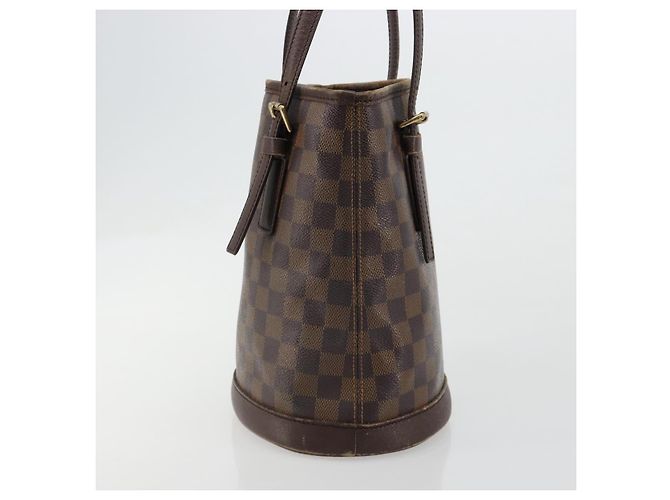 LOUIS VUITTON Borsa a Spalla Damier Ebene Marais N42240 LV Auth 183460 - vista 4