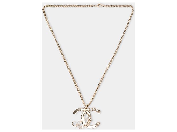 Joyas CHANEL CC en Metal Dorado - 103592 - vista 3